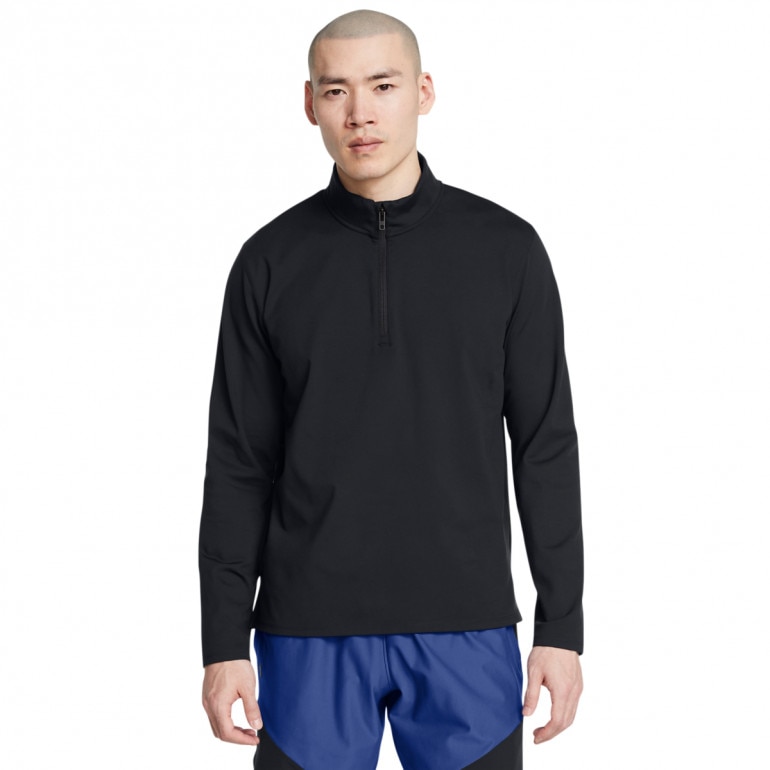 Męski longsleeve treningowy Under Armour UA Meridian 1/4 Zip - czarny