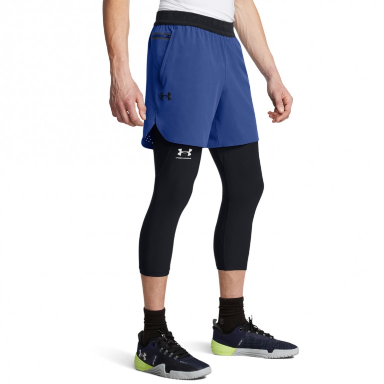 Męskie spodenki treningowe Under Armour UA Vanish Elite Short - niebieskie