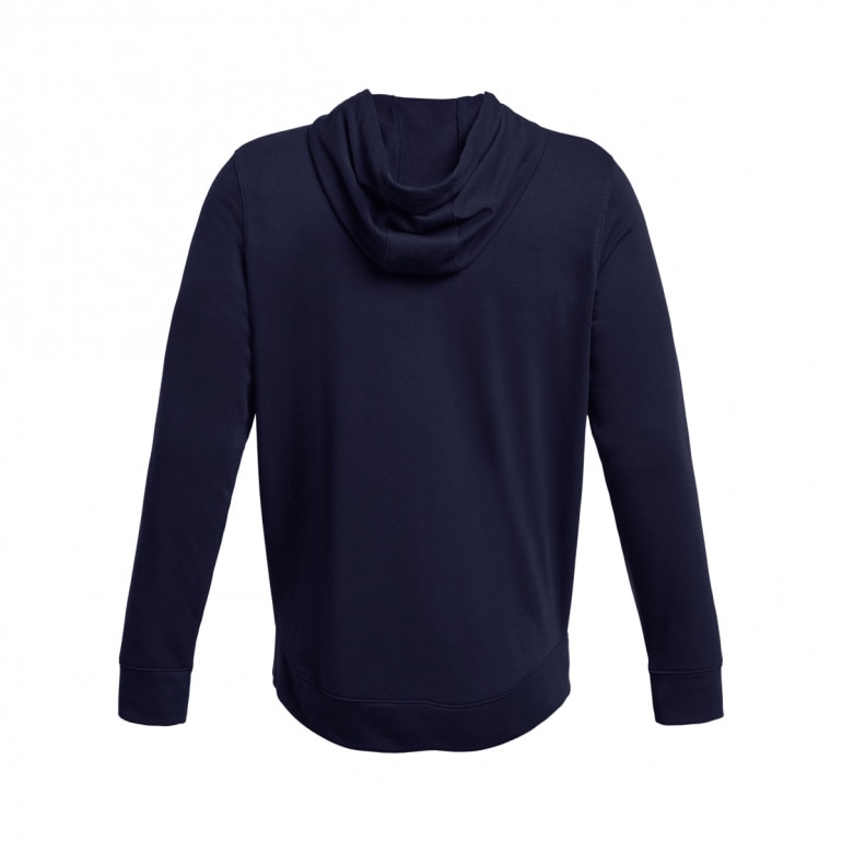 Męska bluza dresowa rozpinana z kapturem Under Armour UA Rival Terry Lc Fz - granatowa