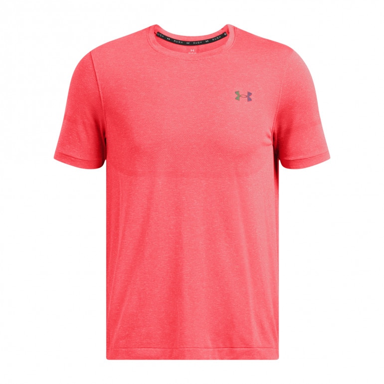 Męska koszulka treningowa Under Armour UA Vanish Elite Seamless SS - czerwona