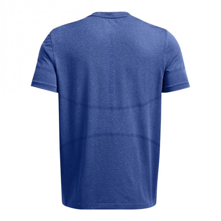 Męska koszulka treningowa Under Armour UA Vanish Elite Seamless SS - niebieska
