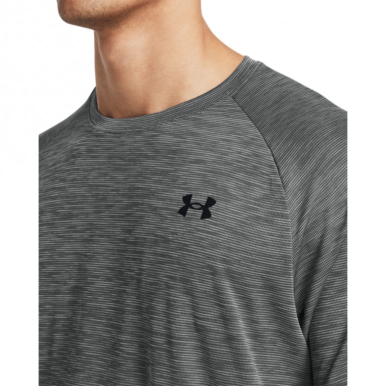 Męska koszulka treningowa Under Armour UA Tech Textured SS - szara