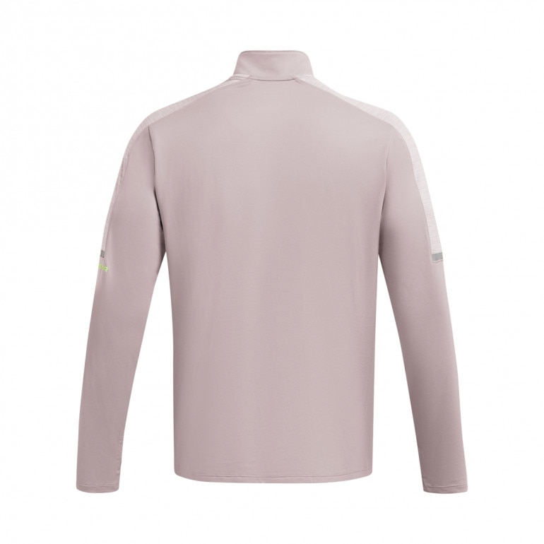 Męski longsleeve treningowy Under Armour UA Tech Utility 1/4 Zip - beżowy