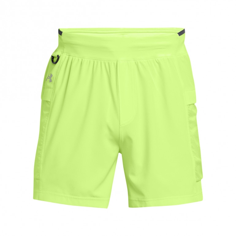 Męskie spodenki do biegania Under Armour UA Trail Run 5'' Shorts - zielone