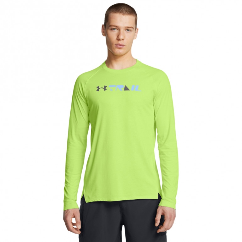 Męski longsleeve do biegania Under Armour UA Trail Run Graphic Ls