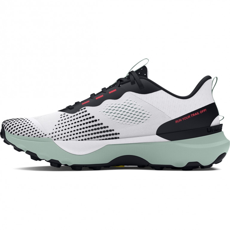 Buty do biegania uniseks Under Armour UA U Infinite Pro Trail - białe
