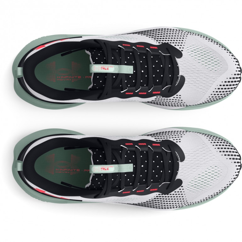 Buty do biegania uniseks Under Armour UA U Infinite Pro Trail - białe