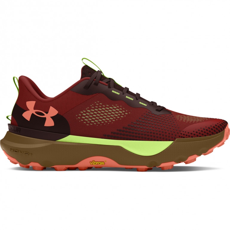 Buty do biegania uniseks Under Armour UA U Infinite Pro Trail - bordowe
