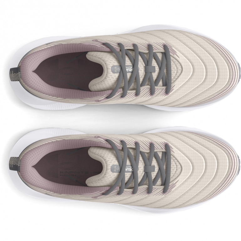 Buty do biegania uniseks Under Armour UA U Infinite Pro Warm - brązowe