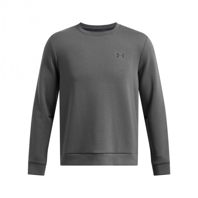 Męska bluza dresowa  nierozpinana bez kaptura Under Armour UA Unstoppable Flc Crew Eu - szara