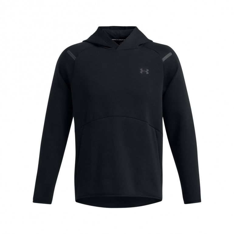 Męska bluza treningowa nierozpinana z kapturem Under Armour UA Unstoppable Flc Hd Eu - czarna