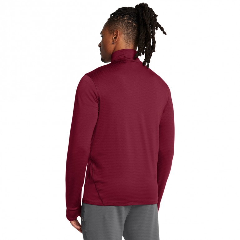 Męska bluza treningowa Under Armour UA Vanish Cold Weather 1/4 Zip - czerwona