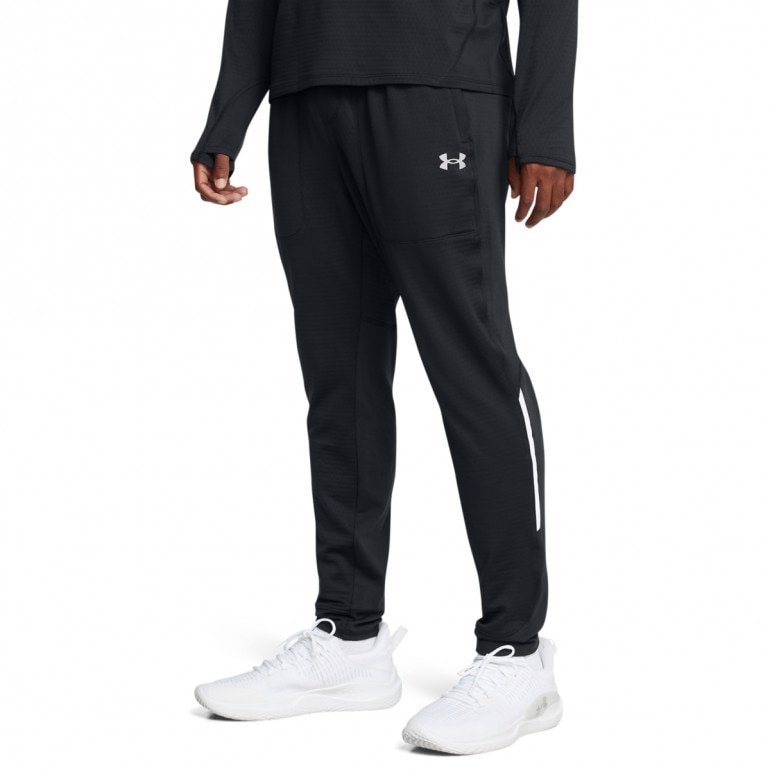 Męskie spodnie treningowe Under Armour UA Vanish Cw Fitted Pant - czarne