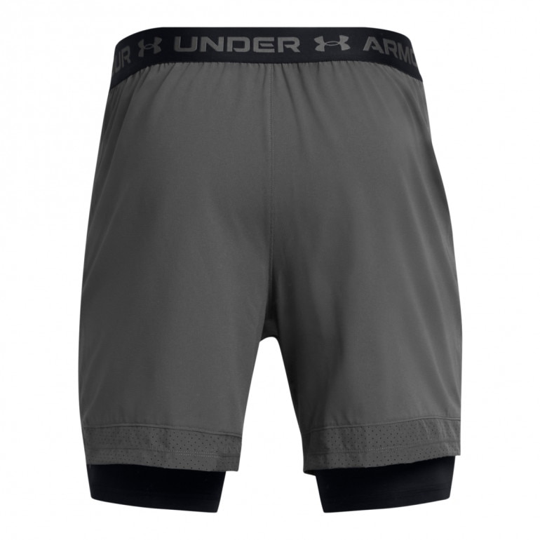 Męskie spodenki treningowe Under Armour UA Vanish Woven 2in1 Shorts - szare