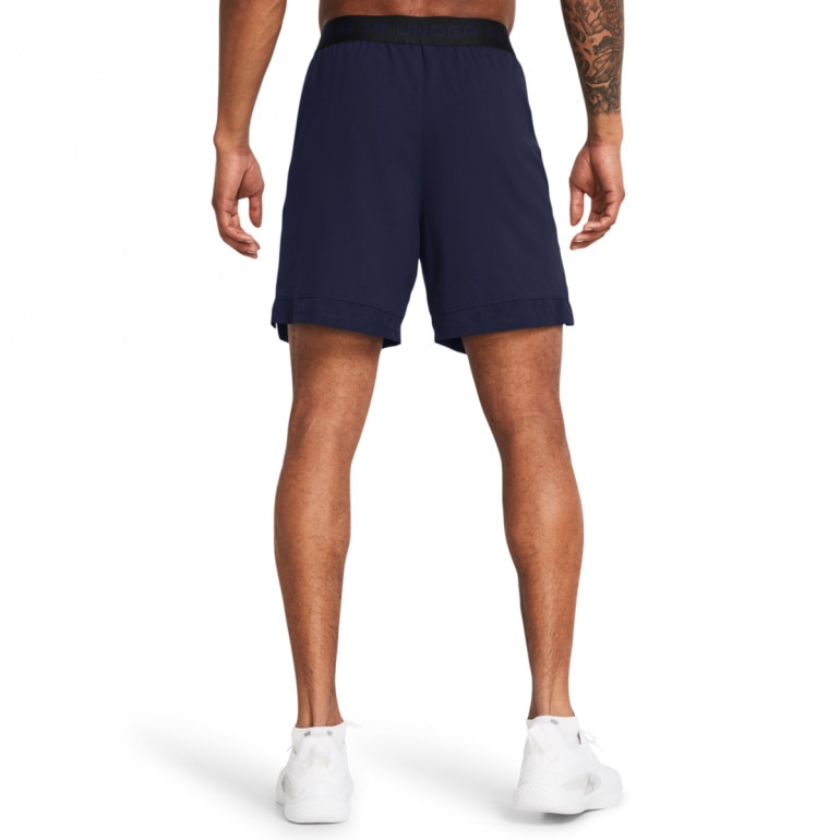 Męskie spodenki treningowe Under Armour UA Vanish Woven 6in Shorts - granatowe
