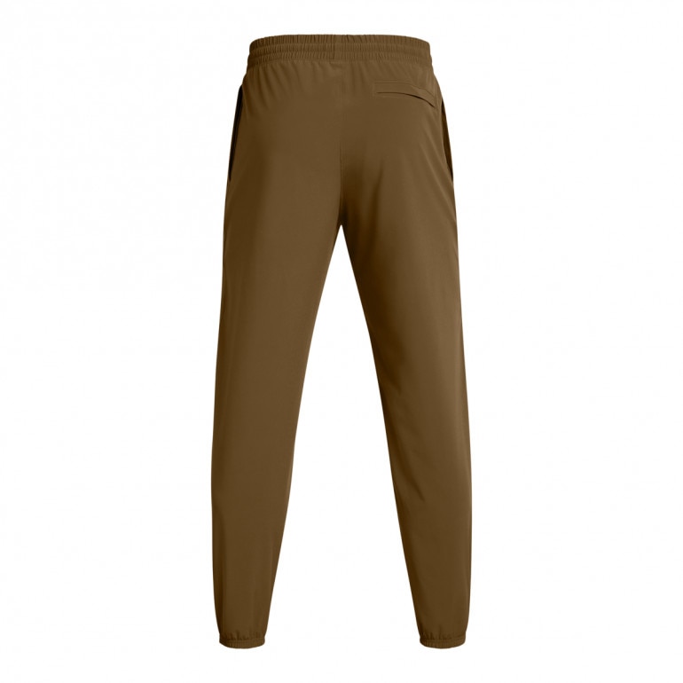 Męskie spodnie treningowe Under Armour UA Vibe Woven Pants - brązowe