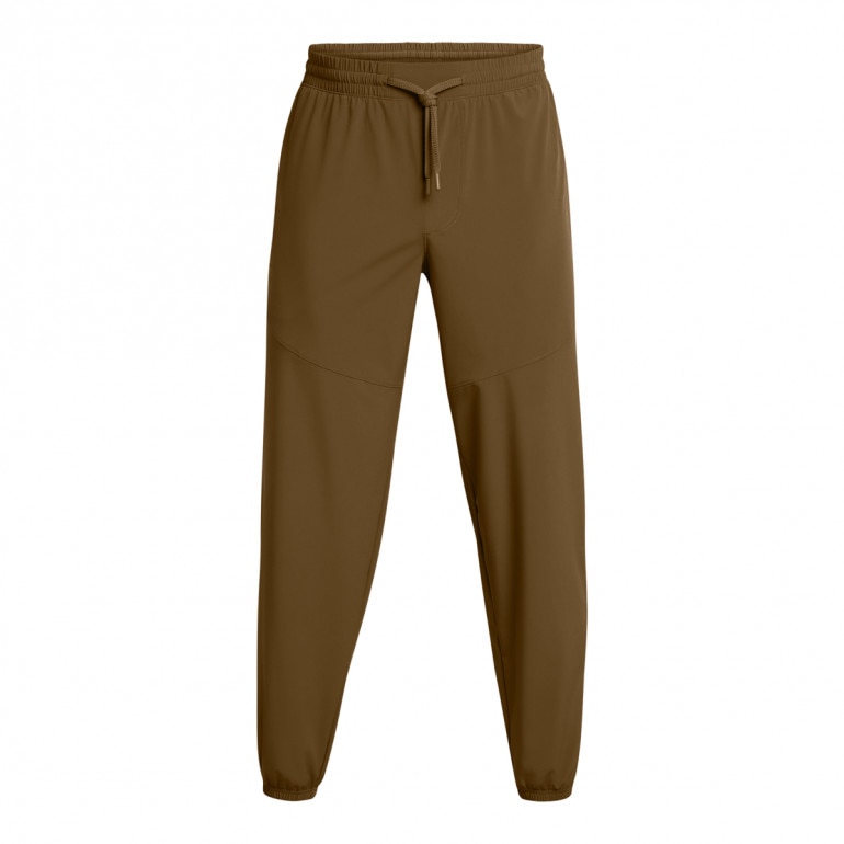 Męskie spodnie treningowe Under Armour UA Vibe Woven Pants - brązowe