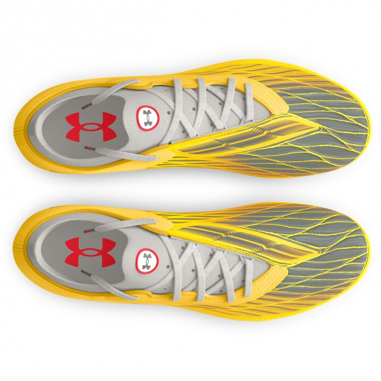 Damskie buty piłkarskie korki lanki  Under Armour UA W Magnetico Elite 4 Fg - żółte