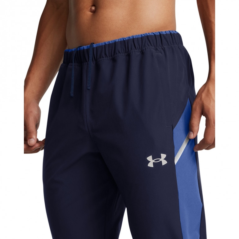 Męskie spodnie treningowe Under Armour UA Woven Utility Pants -granatowe