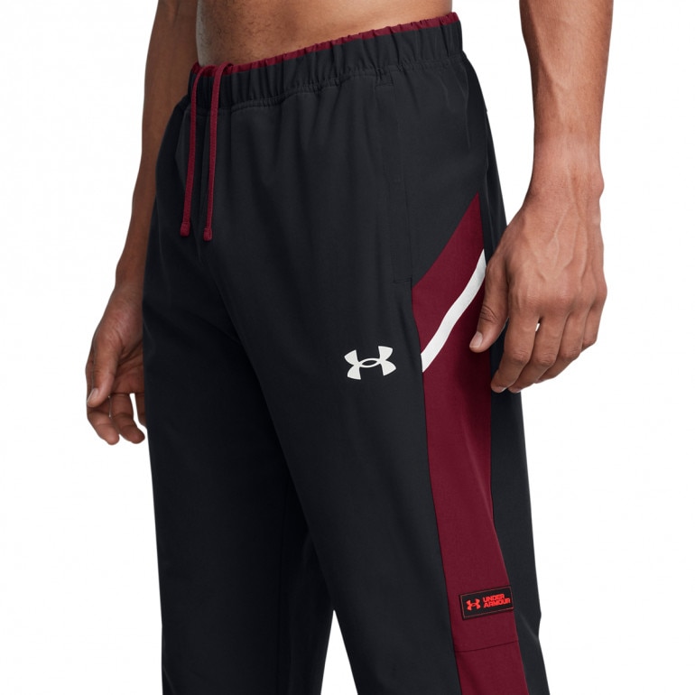 Męskie spodnie treningowe Under Armour UA Woven Utility Pants - czarne