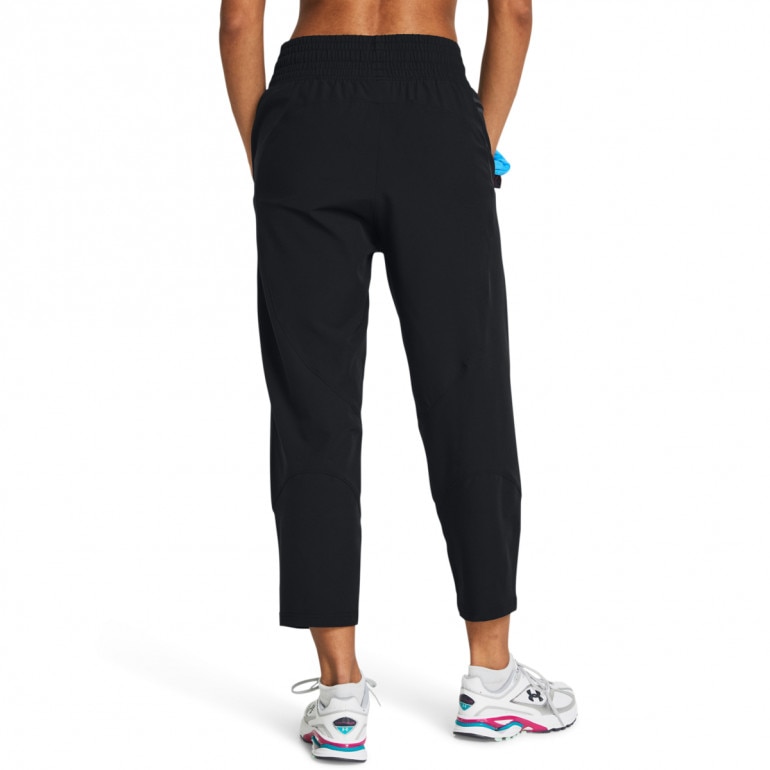 Damskie spodnie treningowe Under Armour Unstoppable Ankle Pant - czarne