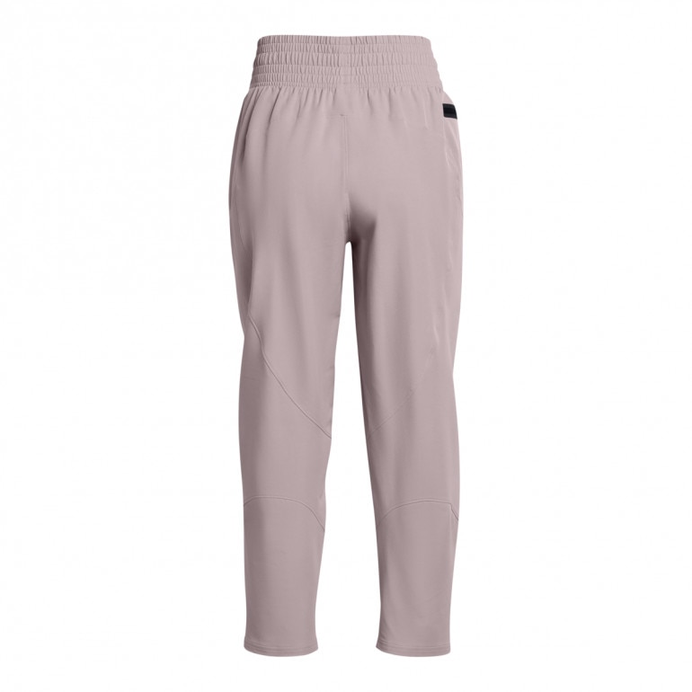 Damskie spodnie treningowe Under Armour Unstoppable Ankle Pant - beżowe