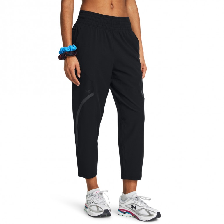 Damskie spodnie treningowe Under Armour Unstoppable Ankle Pant - czarne