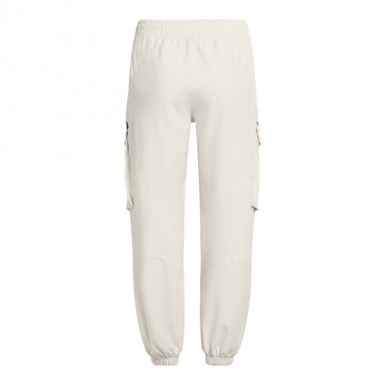 Damskie spodnie treningowe Under Armour Unstoppable Cargo Pant - białe