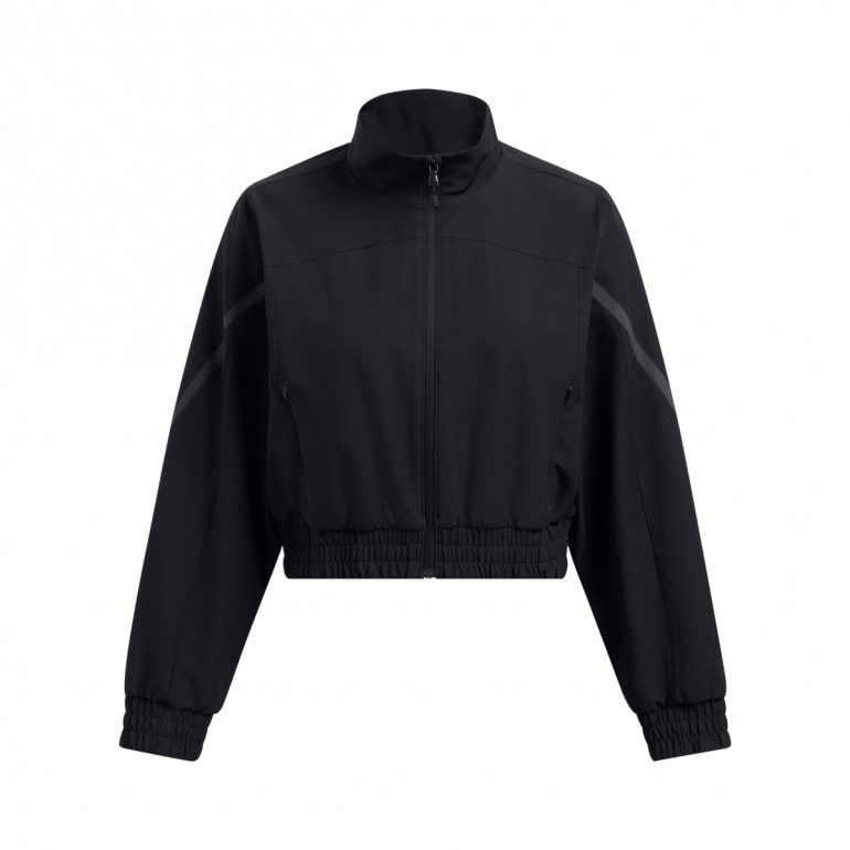 Damska kurtka treningowa Under Armour Unstoppable Crop Jacket - czarna