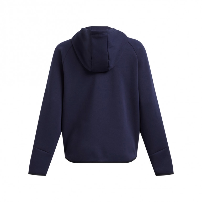 Damska bluza treningowa rozpinana z kapturem Under Armour Unstoppable Fleece FZ - granatowa