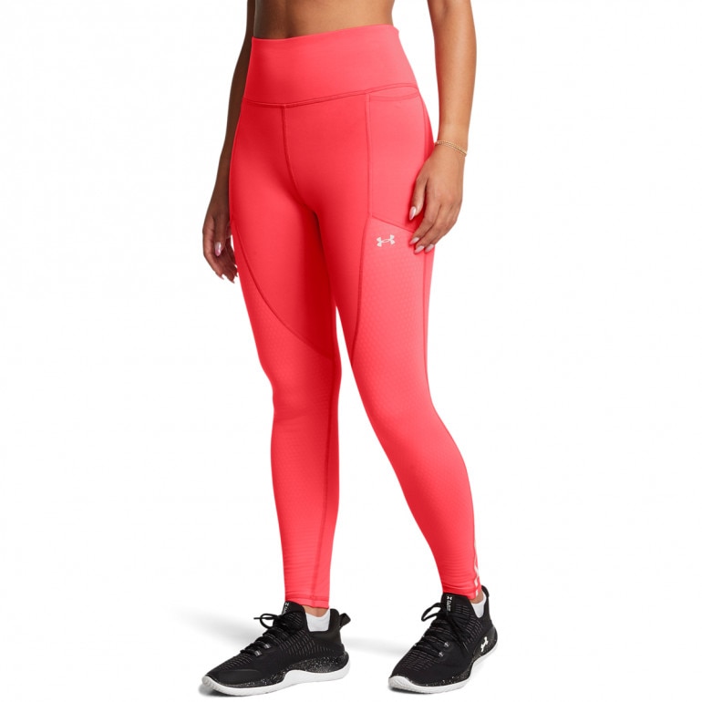 Damskie legginsy treningowe Under Armour UA Vanish Cold Weather Leggings - czerwone