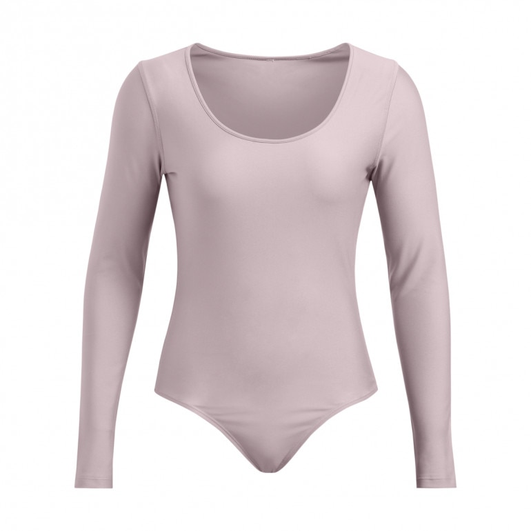 Damskie body treningowe Under Armour Vanish Leotard - beżowe