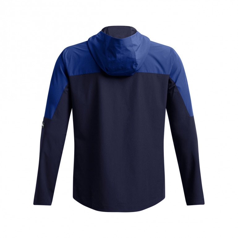 Męska kurtka treningowa Under Armour Vanish Woven Utility Jacket - granatowa