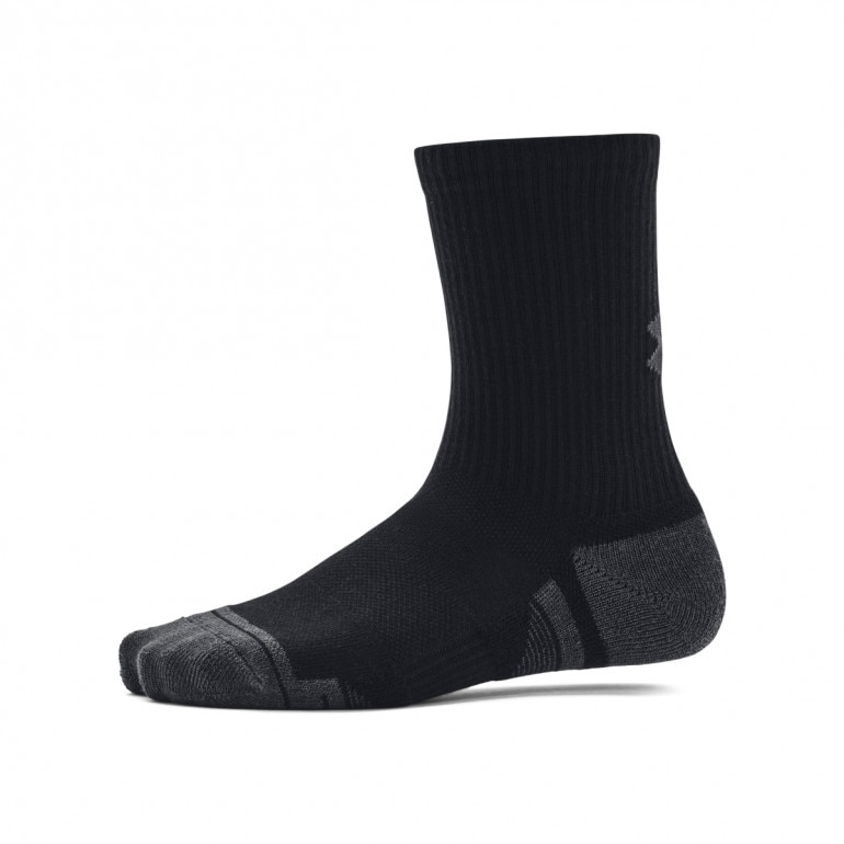Dziecięce skarpetki treningowe (3-pack) Under Armour Y UA Perform Tech 3p Crew - czarne