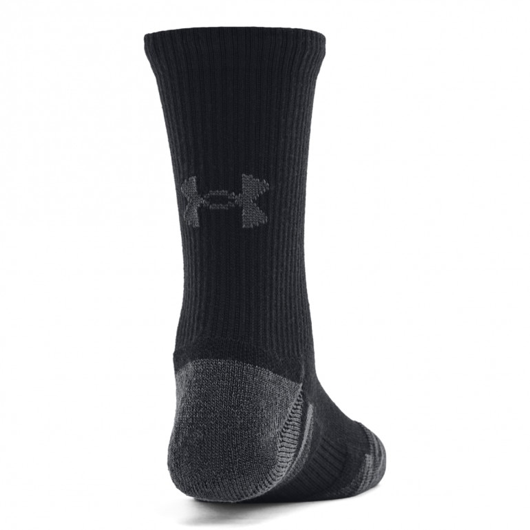 Dziecięce skarpetki treningowe (3-pack) Under Armour Y UA Perform Tech 3p Crew - czarne