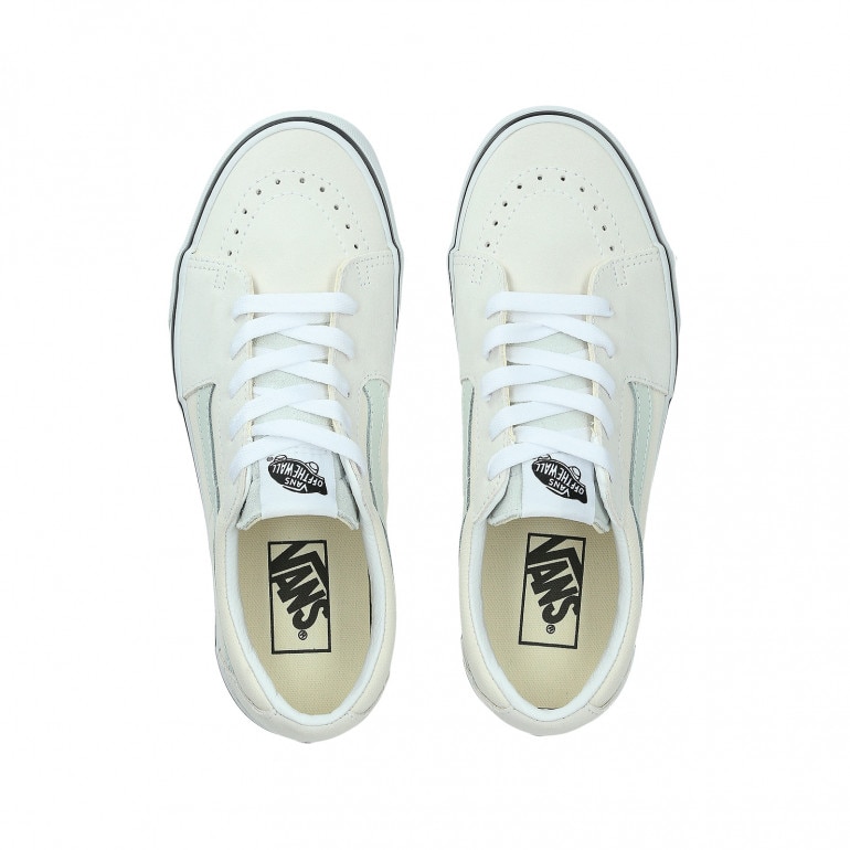 Buty uniseks Vans Sk8-Low - kremowe